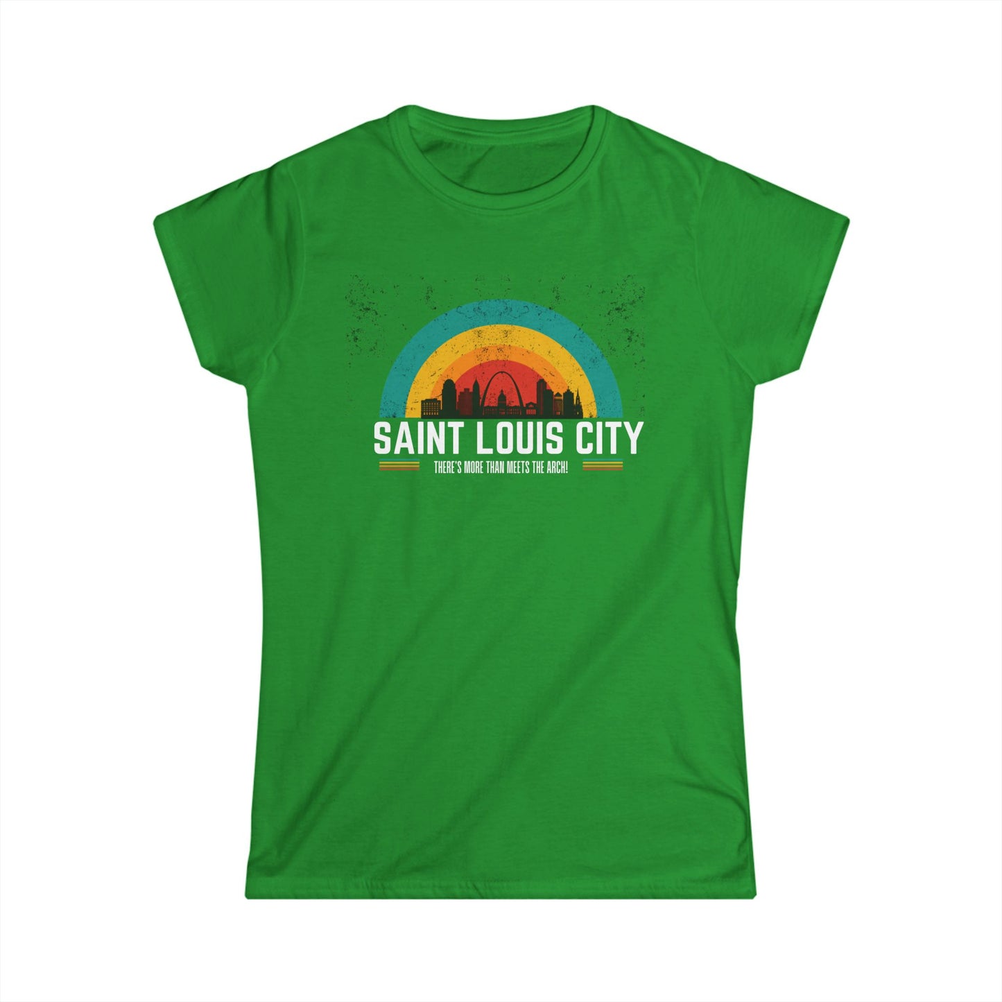 STL Saint Louis City More than Meets the Arch - Women's Softstyle Tee