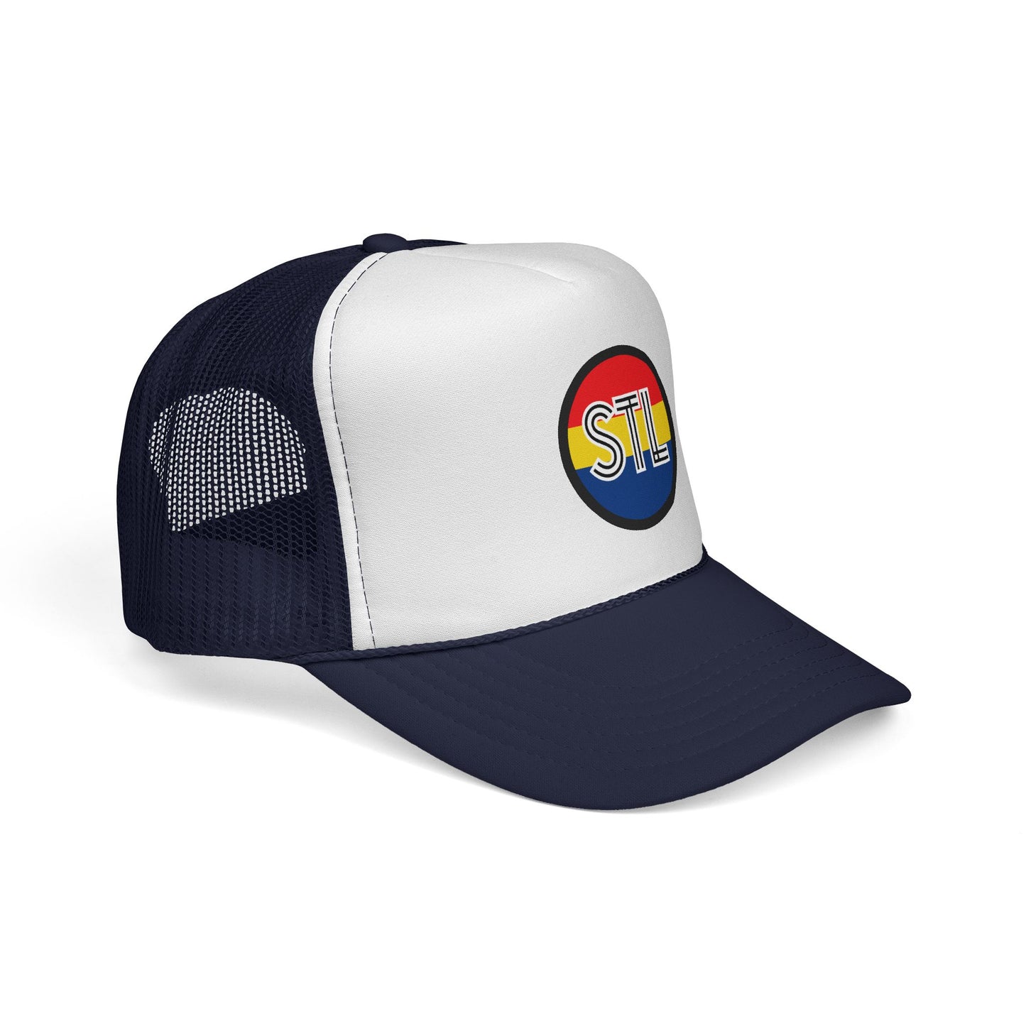 Trucker Cap - St Louis City Pride STL Hat with City Flag Colors