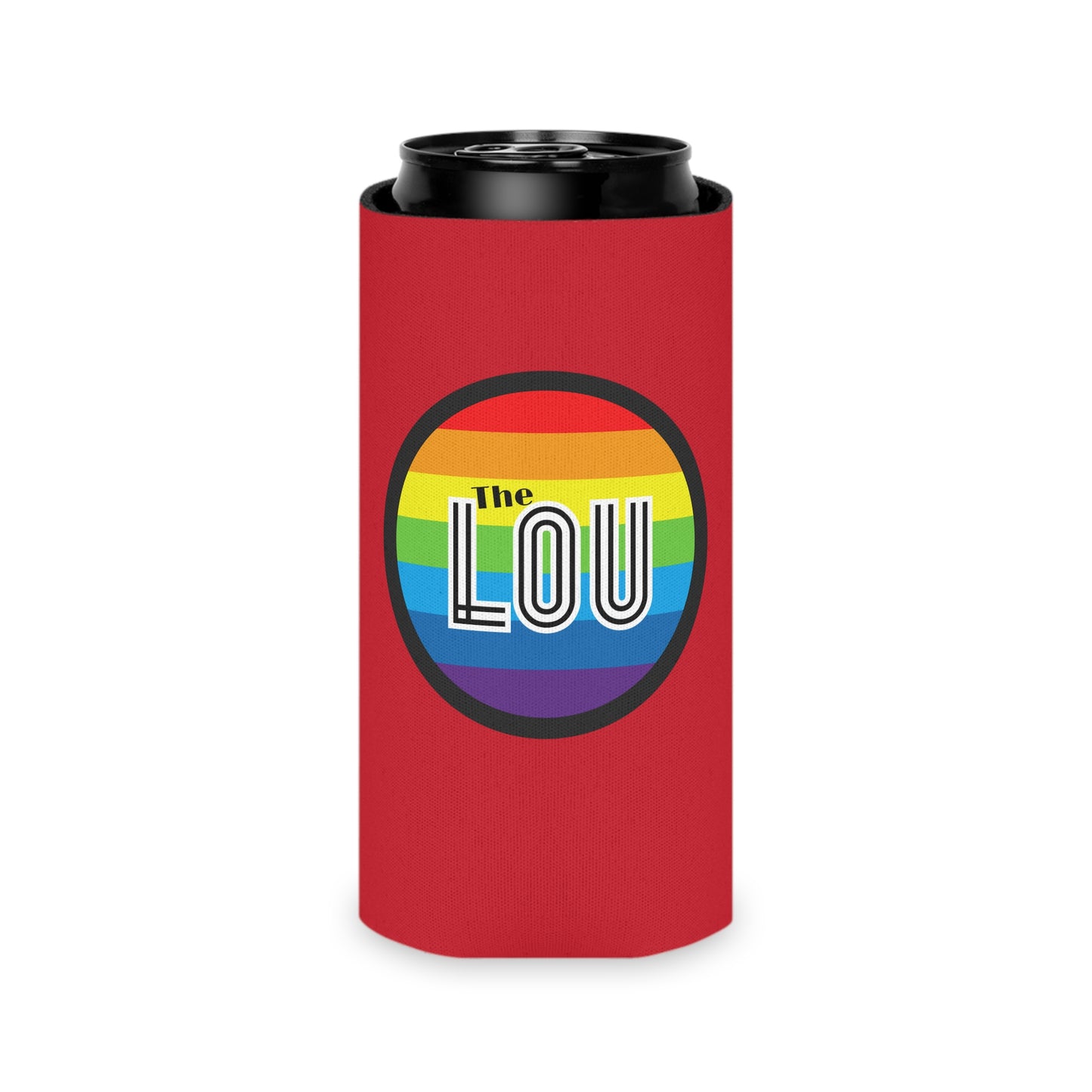 PRIDE Retro STL Can Cooler - Perfect for Parties & Gifts