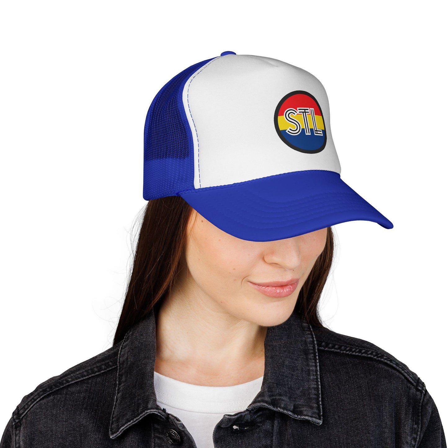 Trucker Cap - St Louis City Pride STL Hat with City Flag Colors