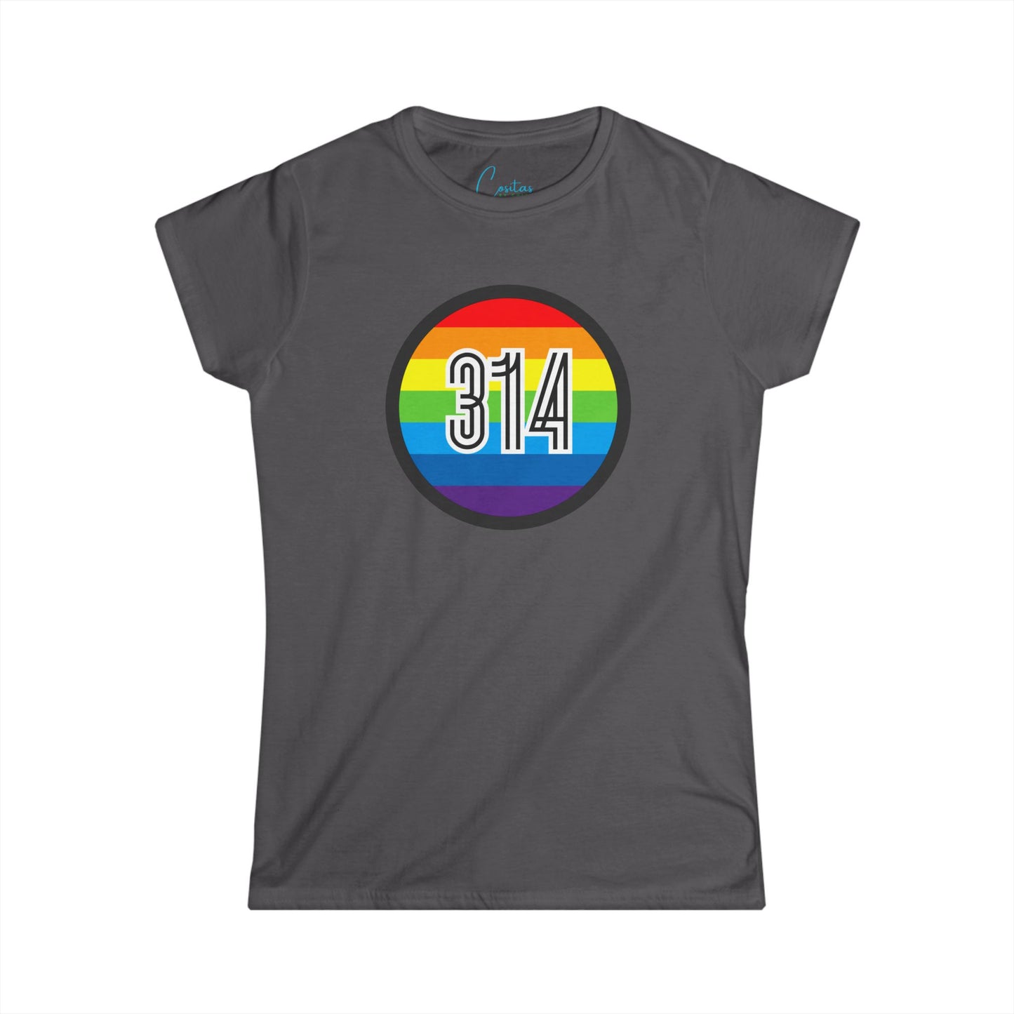 314 Pride Rainbow Women's Softstyle Tee