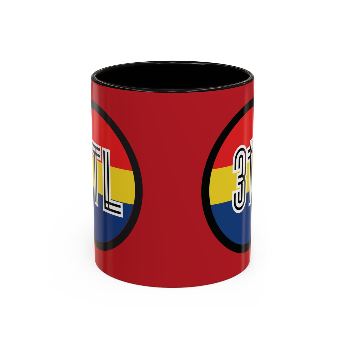 Custom Colorful RED Coffee Mug with 314 Design – Perfect Gift for Friends and Family