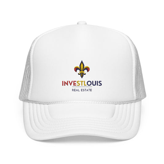 InveSTLouis - Embroidered Foam Trucker Hat - InvestLouis Real Estate