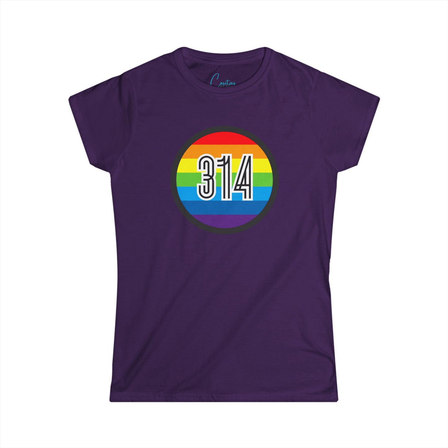 314 Pride Rainbow Women's Softstyle Tee