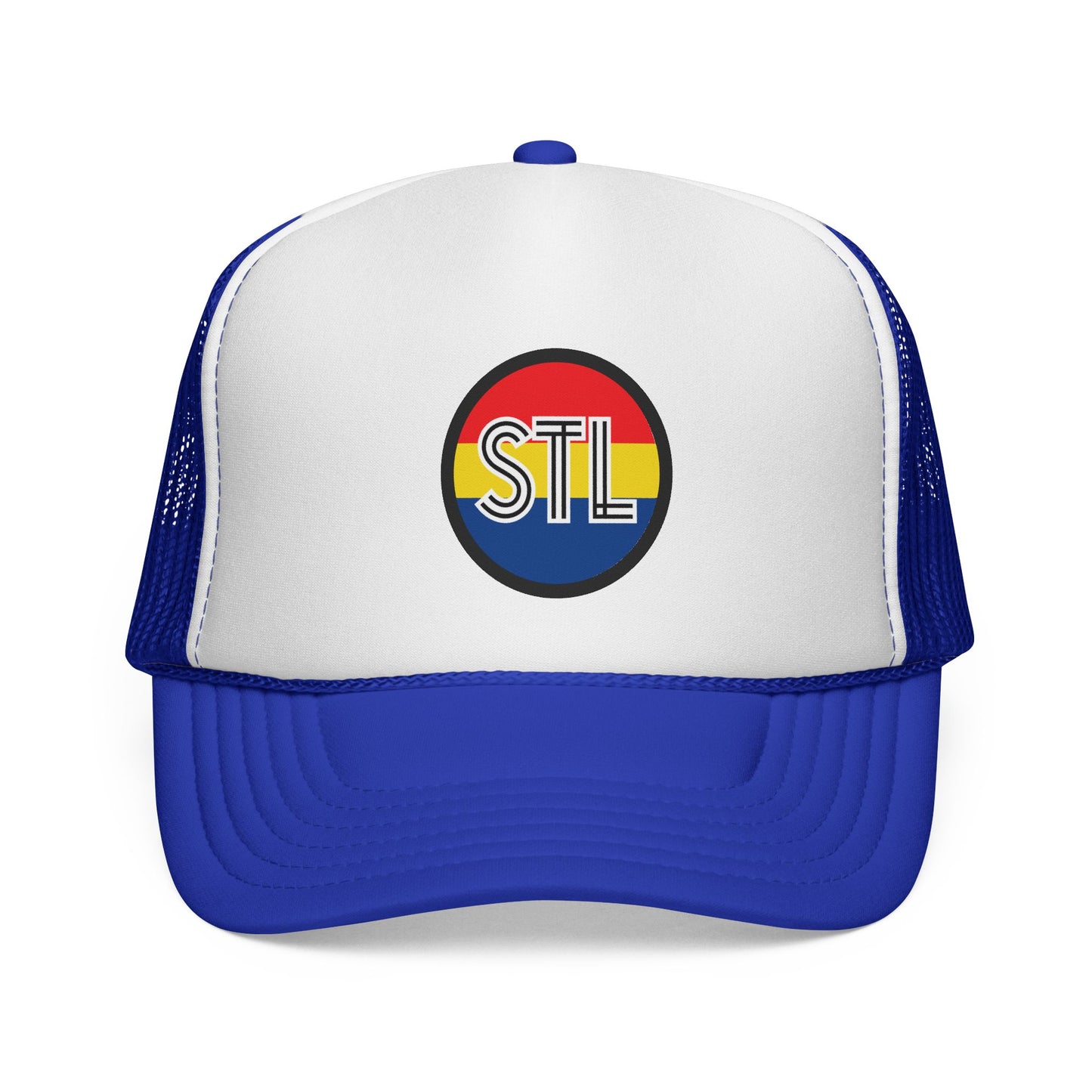 Trucker Cap - St Louis City Pride STL Hat with City Flag Colors