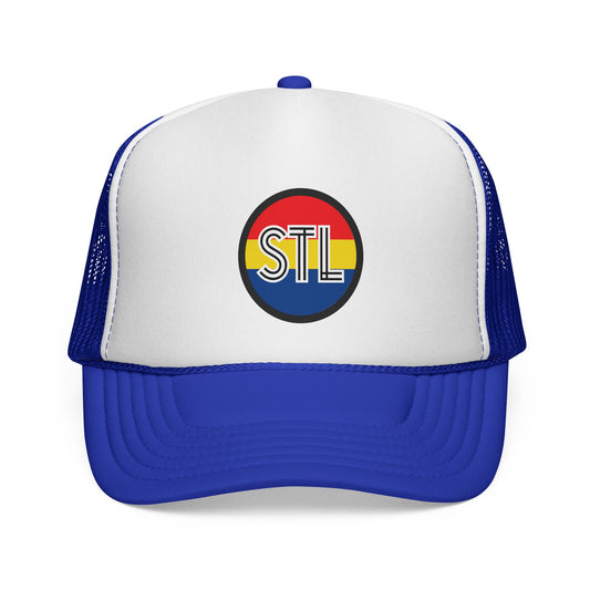 Trucker Cap - St Louis City Pride STL Hat with City Flag Colors