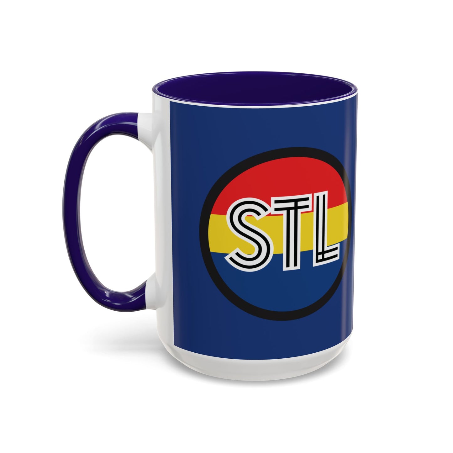 Custom Colorful BLUE Coffee Mug with STL & 314 Design – Perfect Gift for Friends and Family