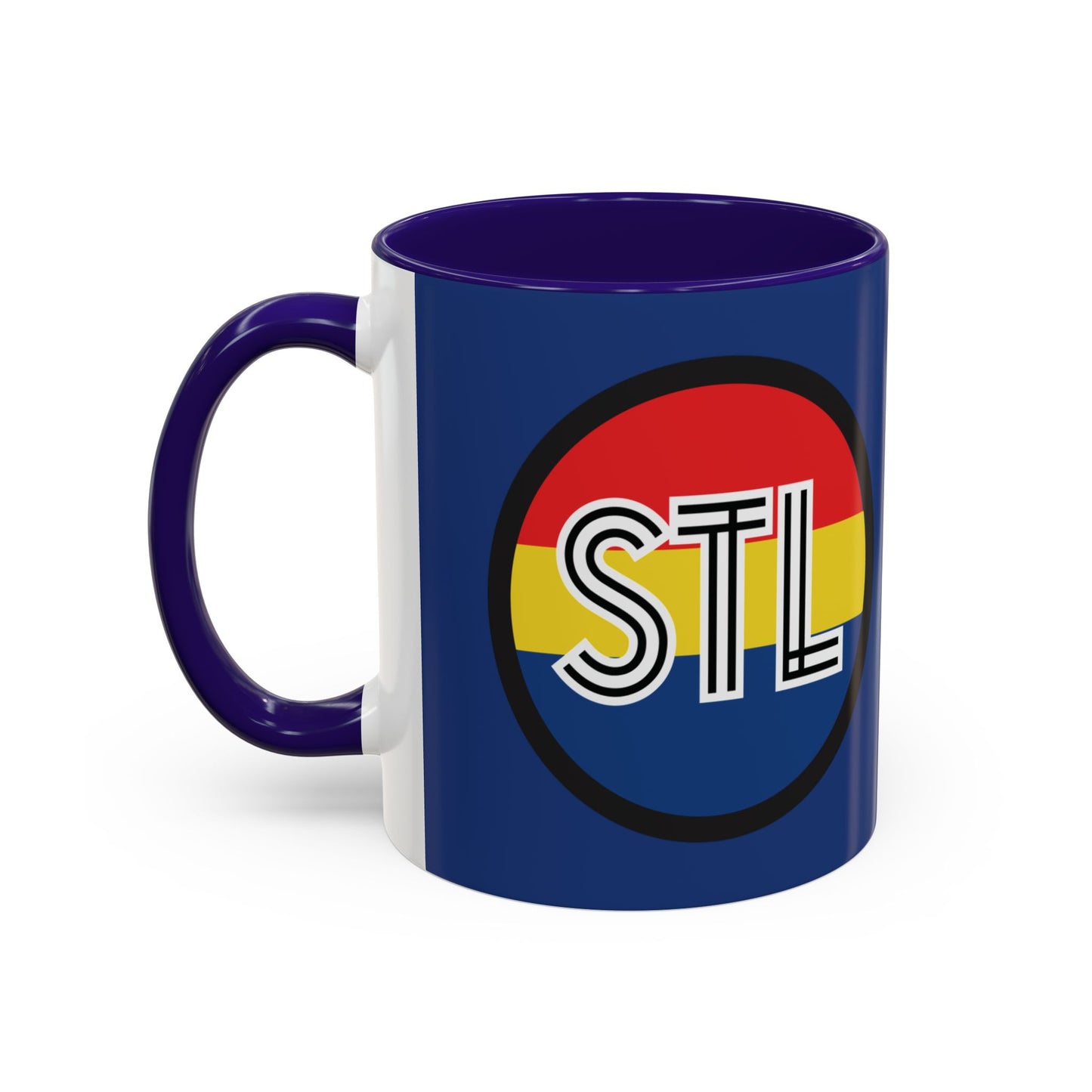 Custom Colorful BLUE Coffee Mug with STL & 314 Design – Perfect Gift for Friends and Family