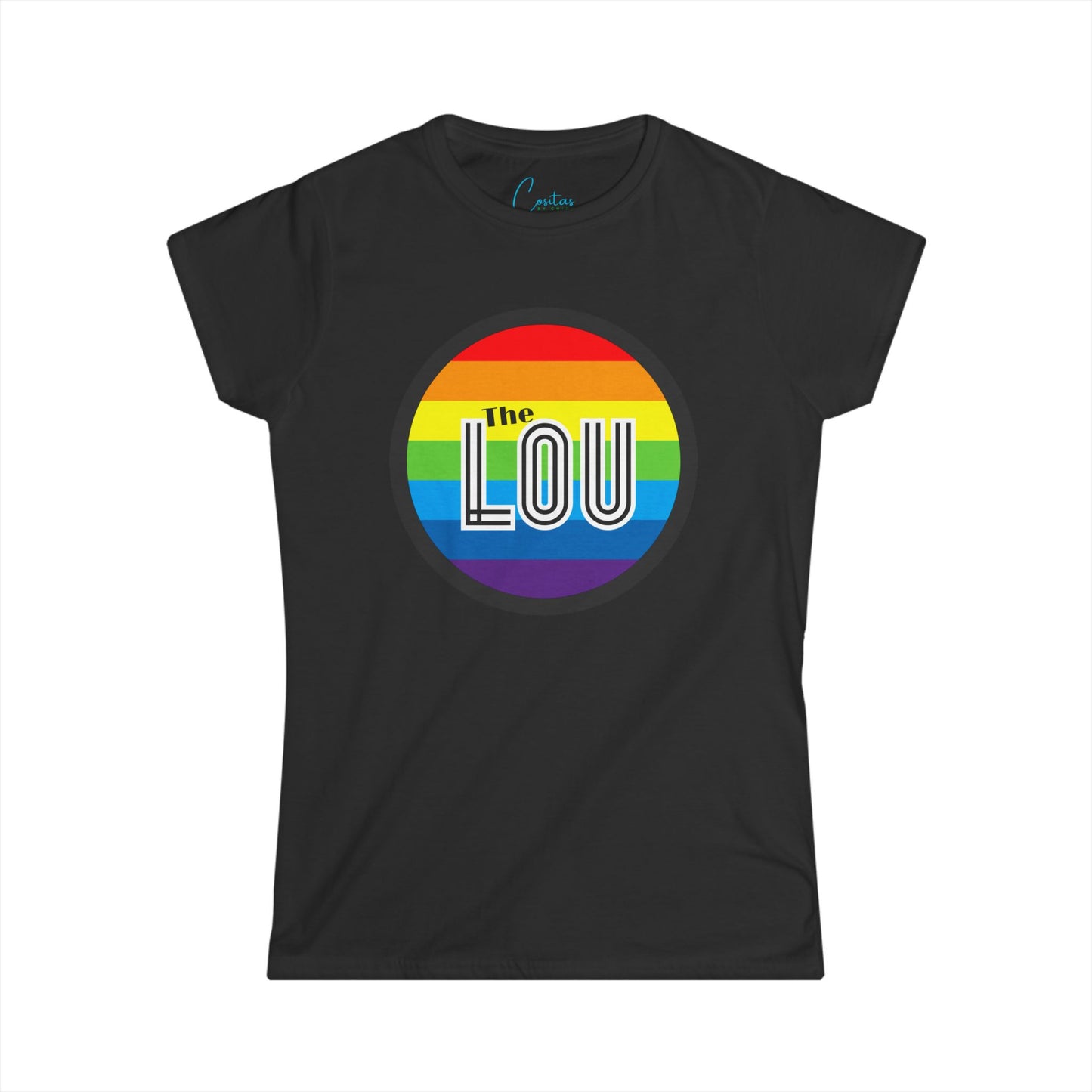 The Lou Pride Rainbow Women's Softstyle Tee