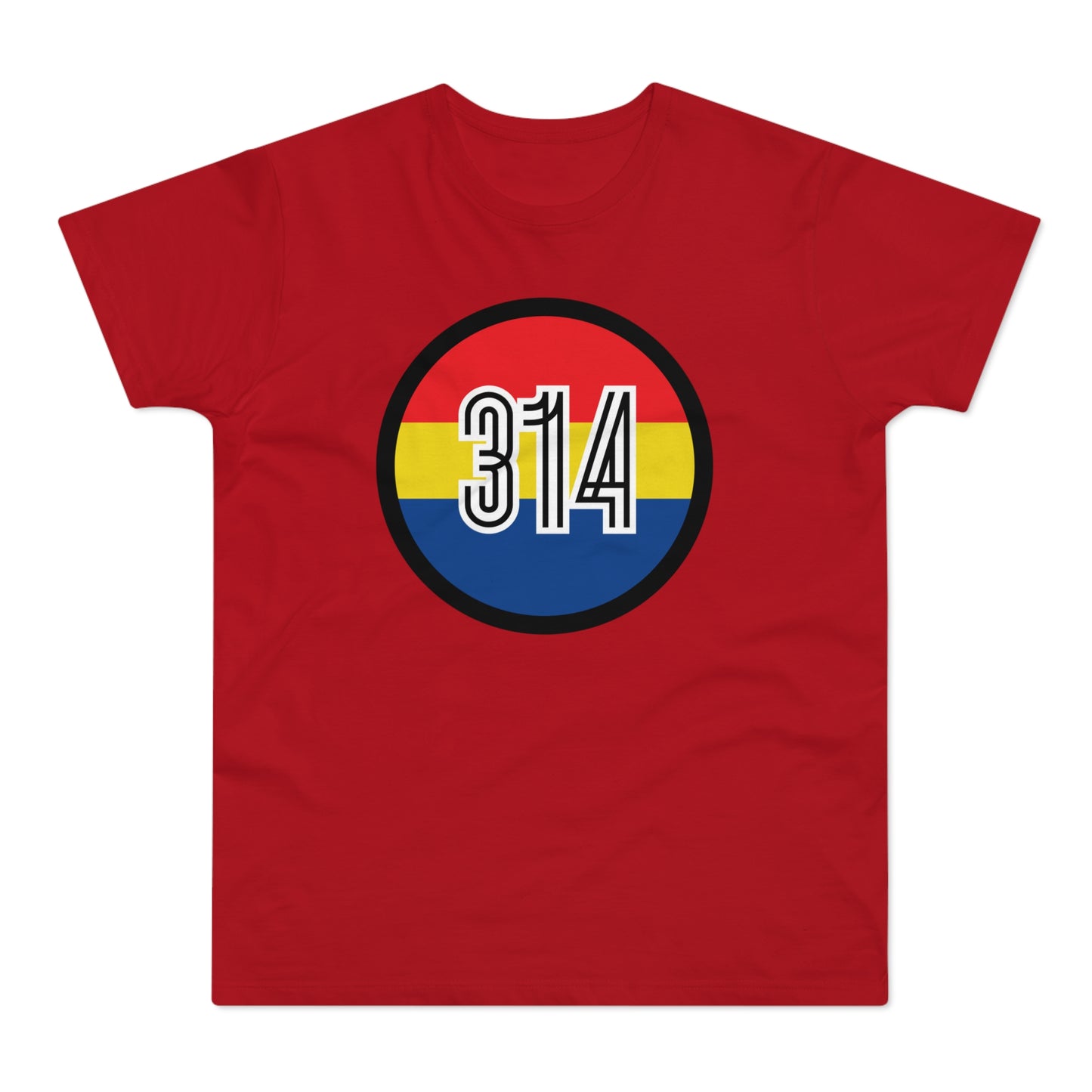 314 Day St. Louis Love  Single Jersey Men's T-shirt