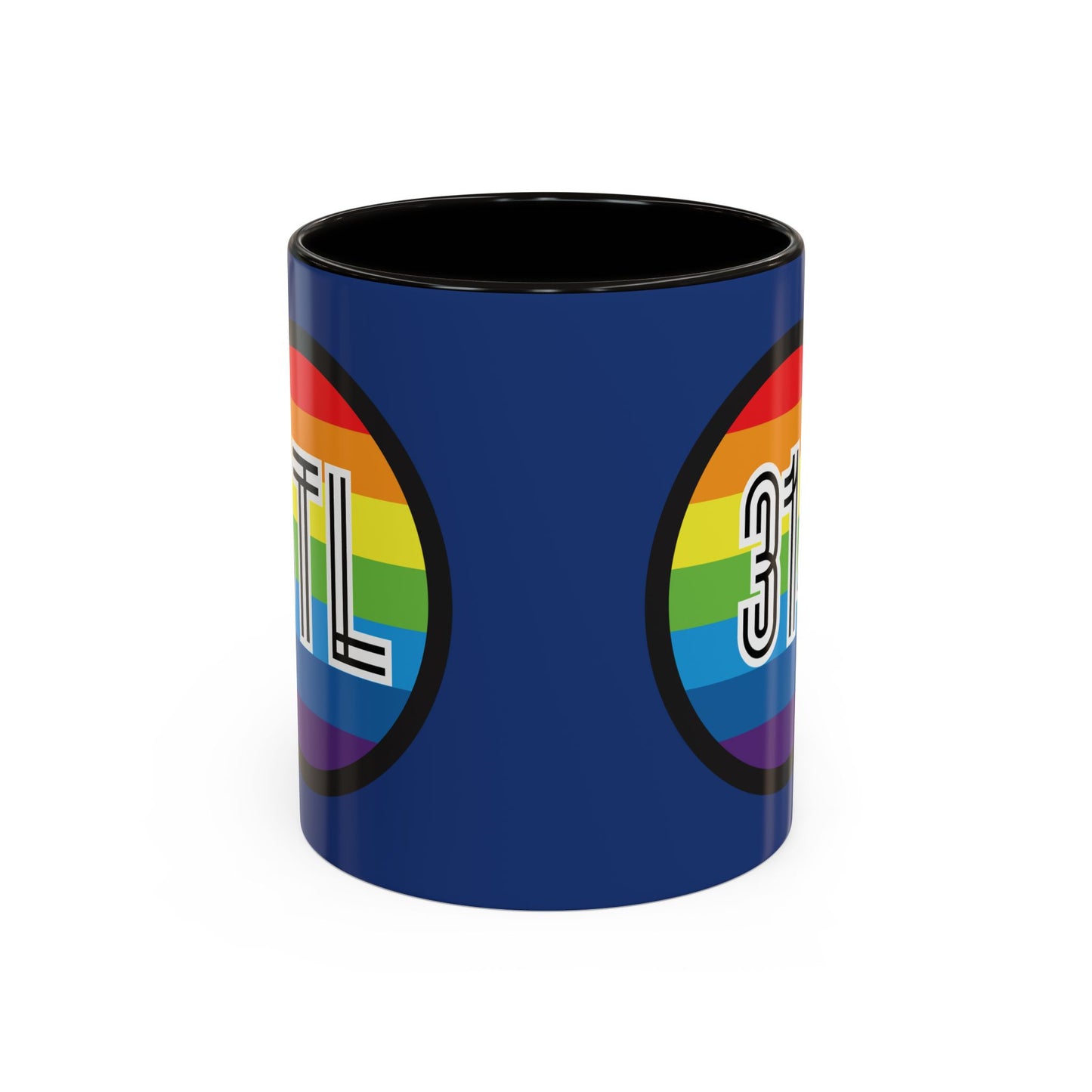 PRIDE Colorful BLUE Coffee Mug with STL & 314 Design – Perfect Gift for Friends and Family