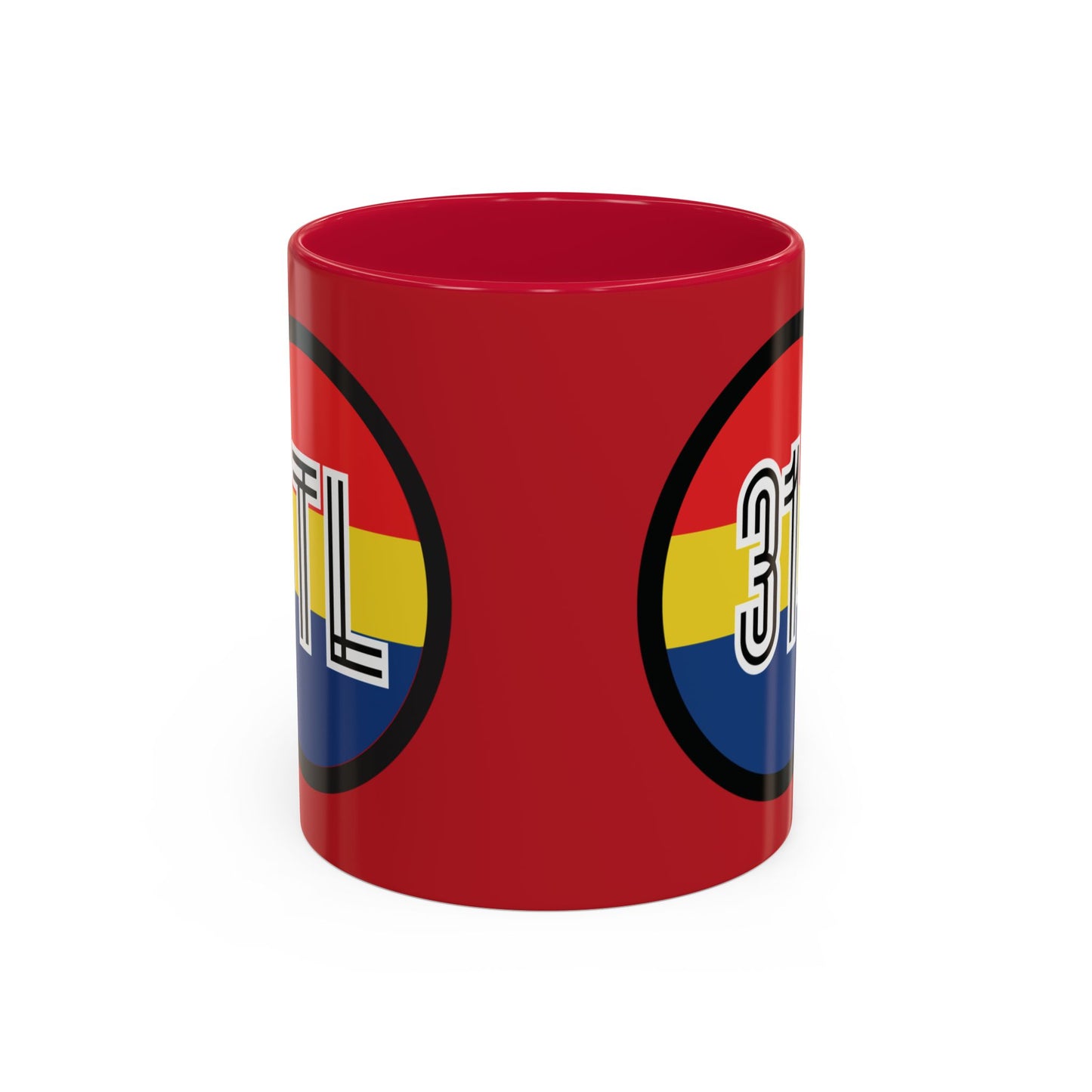 Custom Colorful RED Coffee Mug with 314 Design – Perfect Gift for Friends and Family