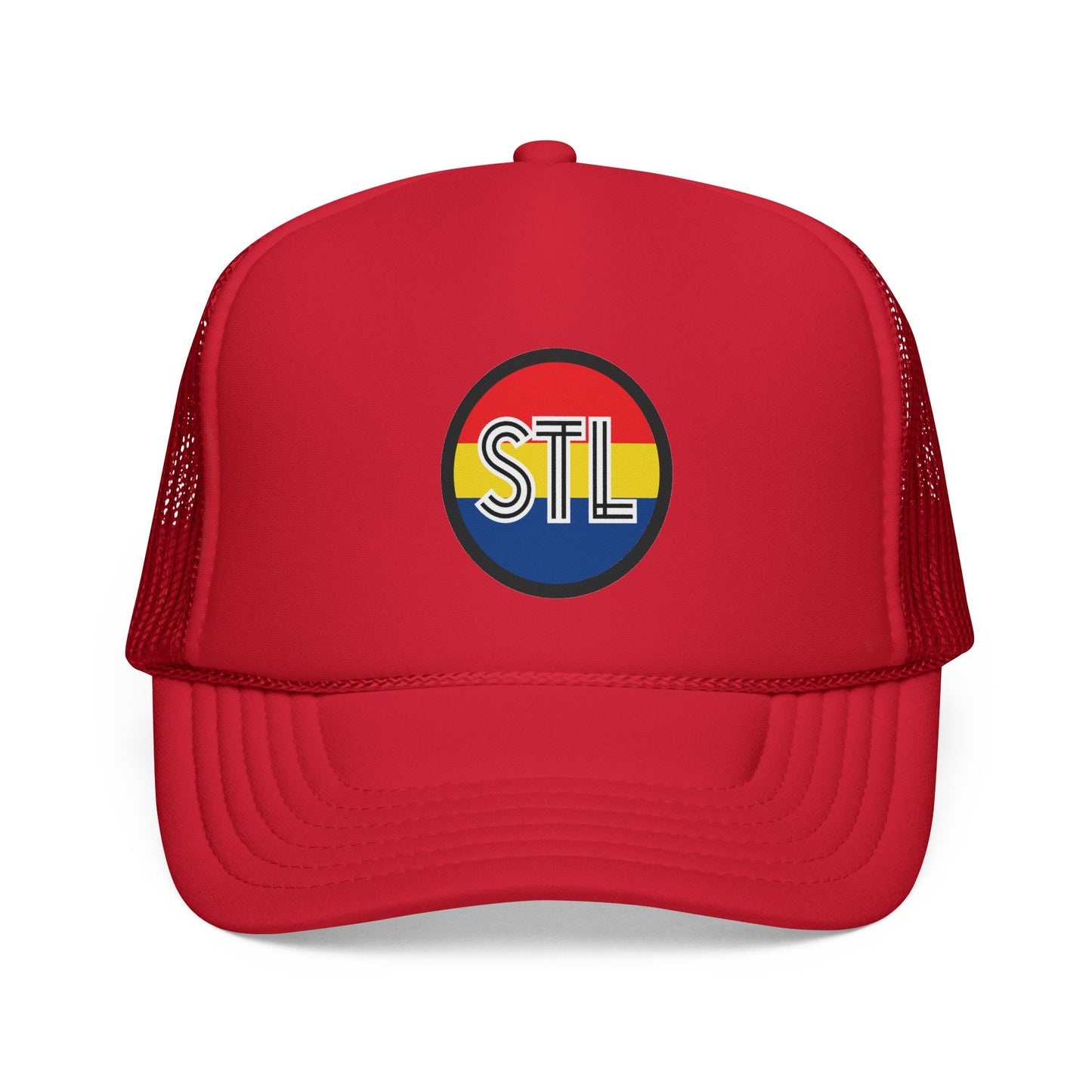 Trucker Cap - St Louis City Pride STL Hat with City Flag Colors