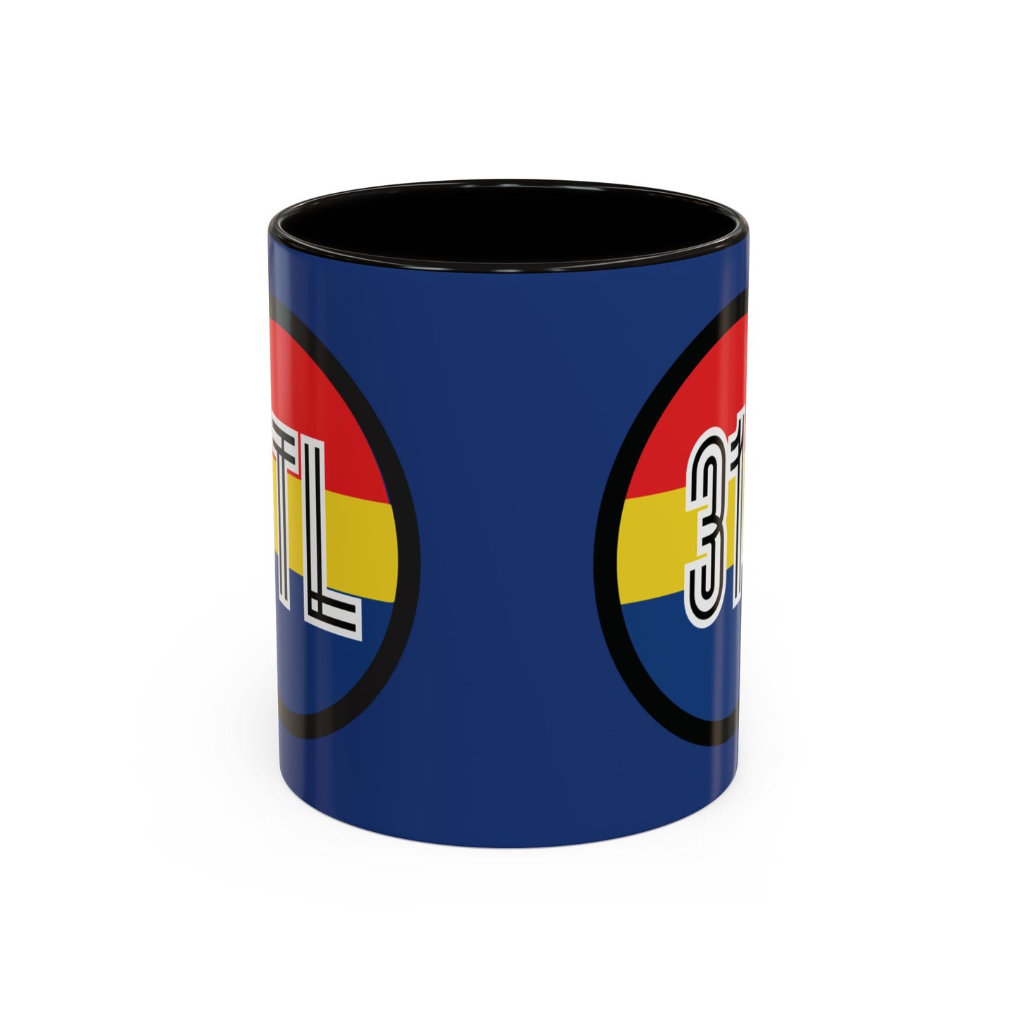 Custom Colorful BLUE Coffee Mug with STL & 314 Design – Perfect Gift for Friends and Family