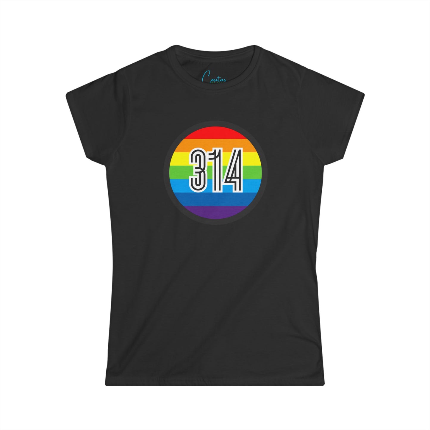 314 Pride Rainbow Women's Softstyle Tee