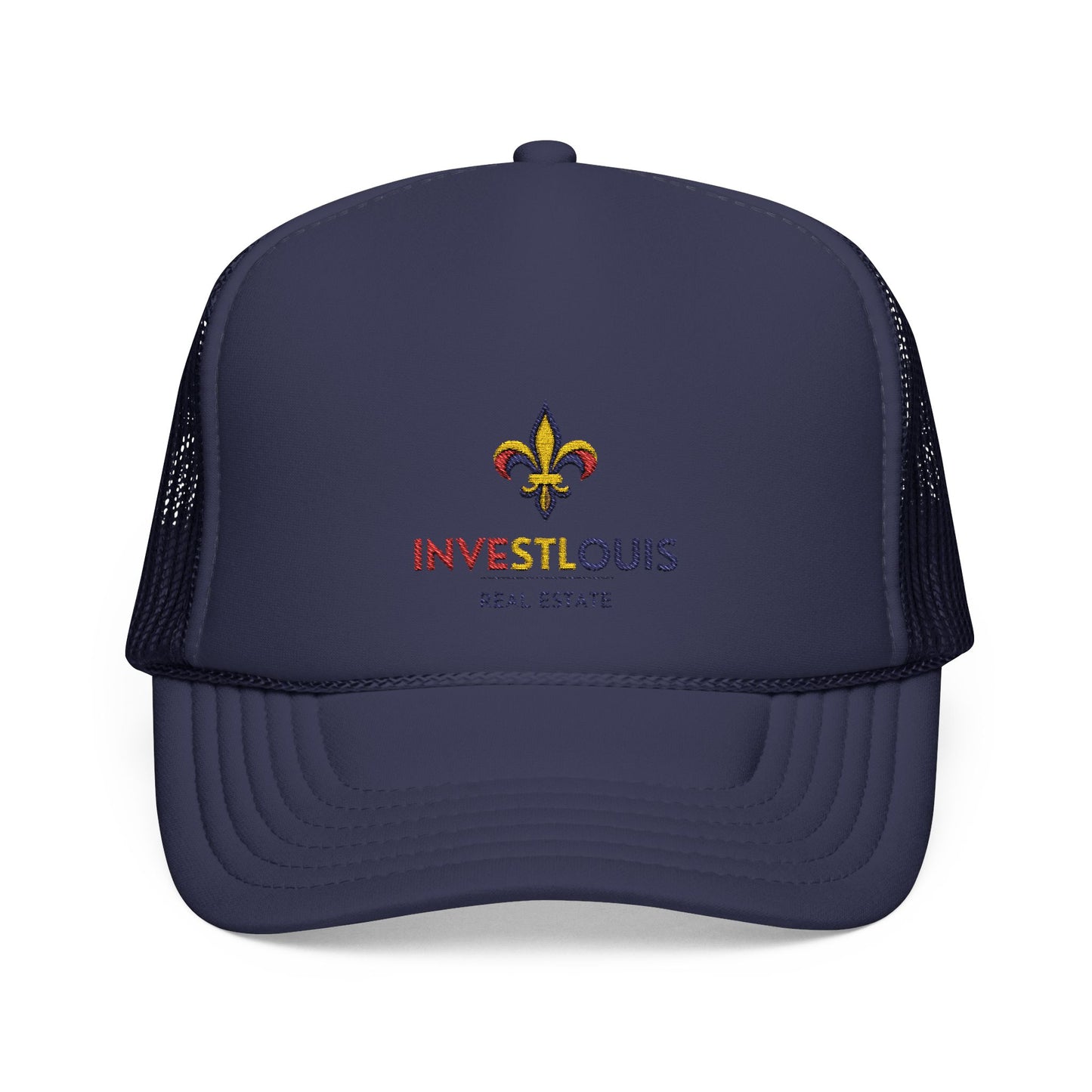 InveSTLouis - Embroidered Foam Trucker Hat - InvestLouis Real Estate