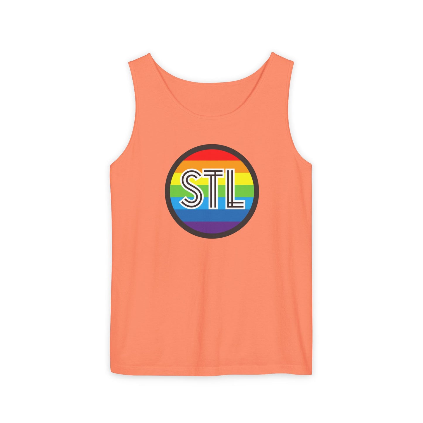 STL Rainbow Single Jersey Men's Tank