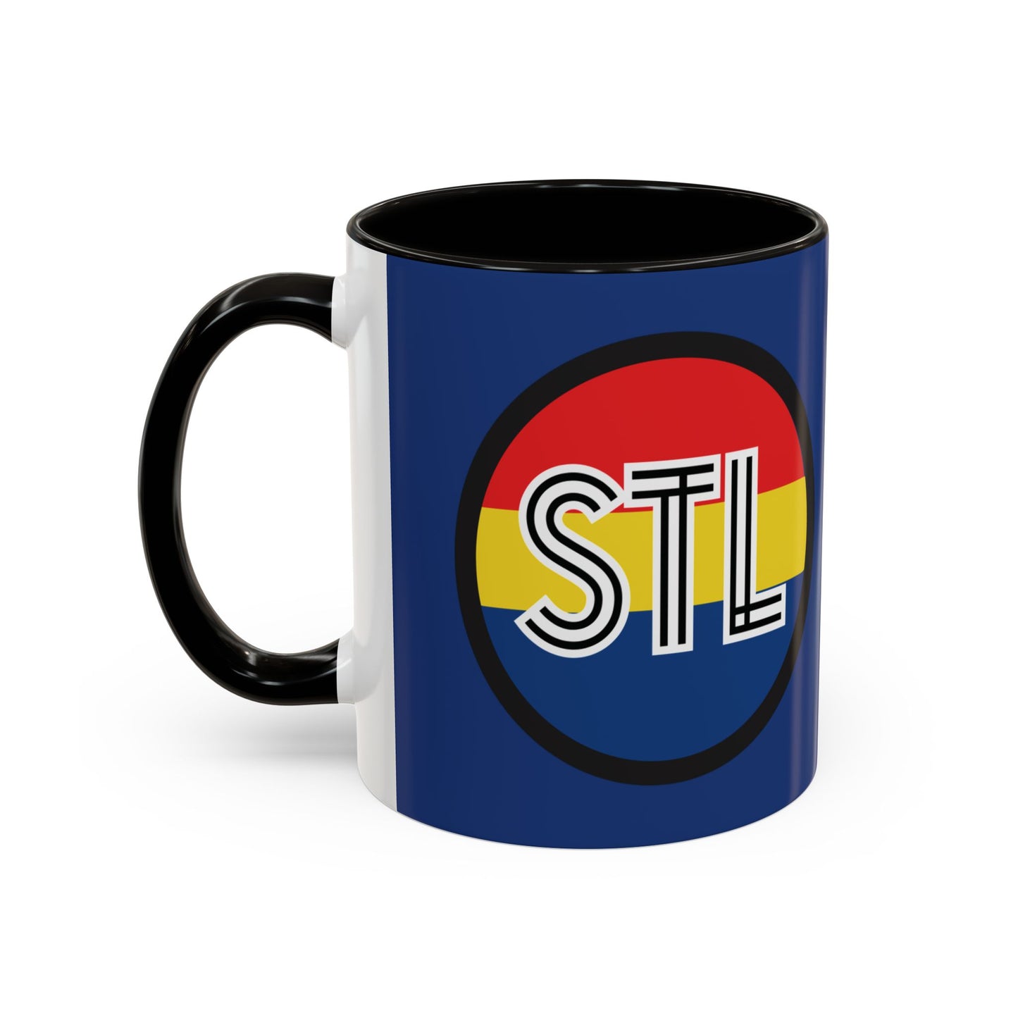 Custom Colorful BLUE Coffee Mug with STL & 314 Design – Perfect Gift for Friends and Family