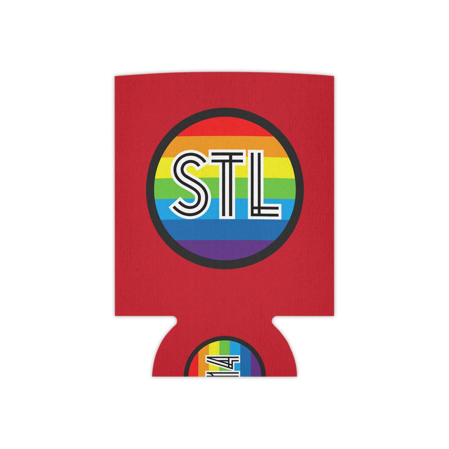 PRIDE Retro STL Can Cooler - Perfect for Parties & Gifts