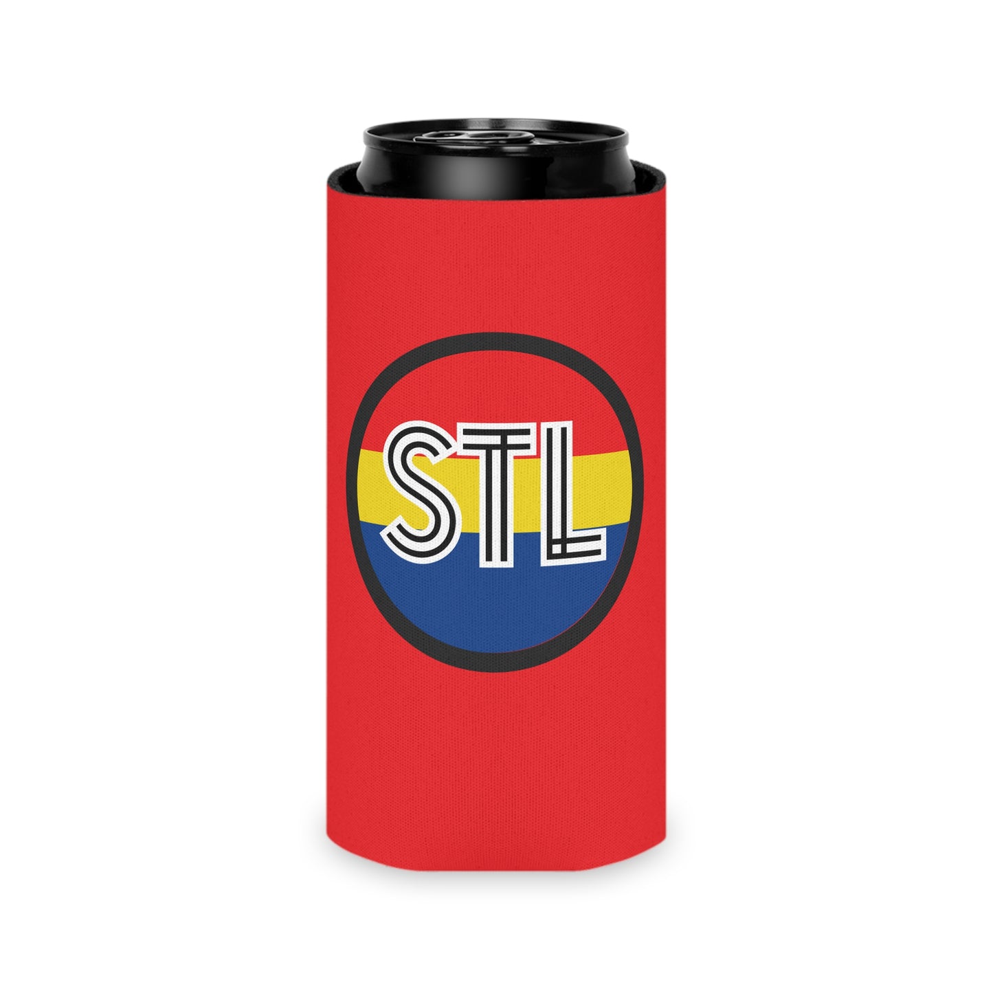 Retro STL Can Cooler - STL The LOU and 314 Perfect for Parties & Gifts