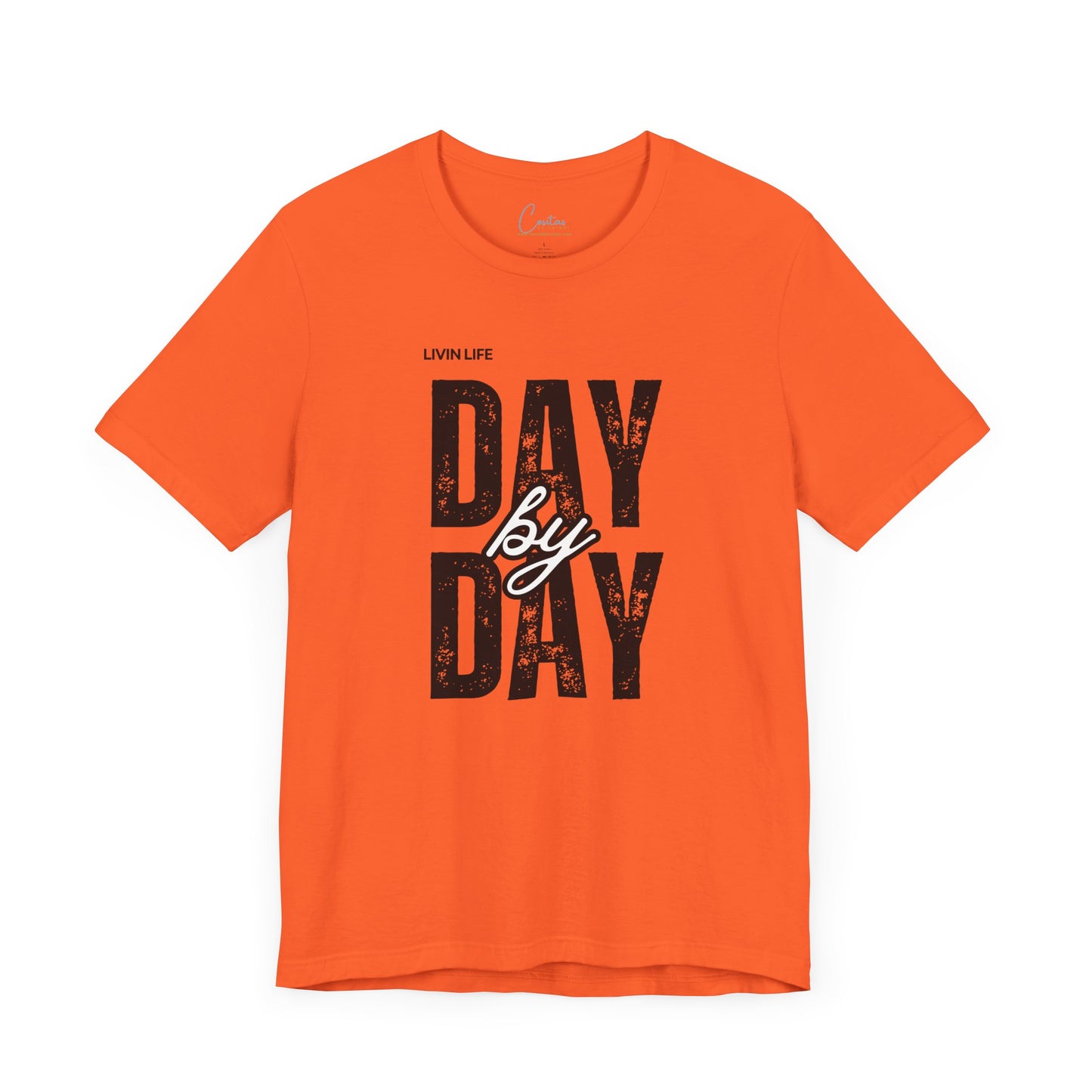 Livin Life Day by Day Unisex Jersey Short Sleeve Tee